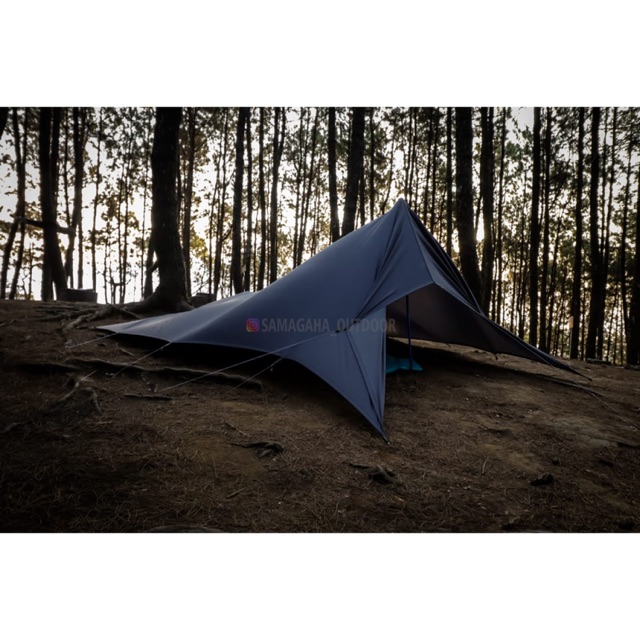 MONTE EQUIPMENT BUSHCRAFT TENT 3x3 not Merapi Montain Dhaulagiri Kalahari Rainforest