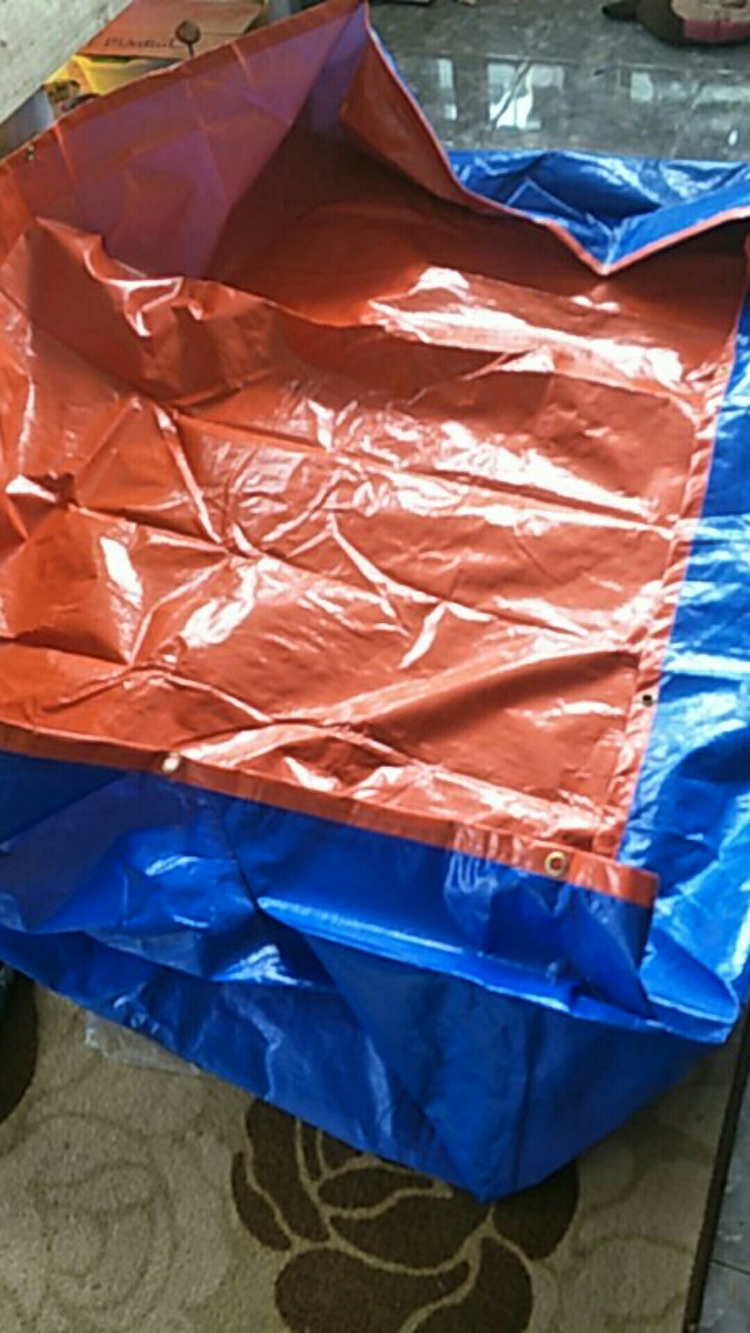 Terpal Kolam Ikan Kotak Ukuran (200×100×50) 100% Original Type A 8 Korea