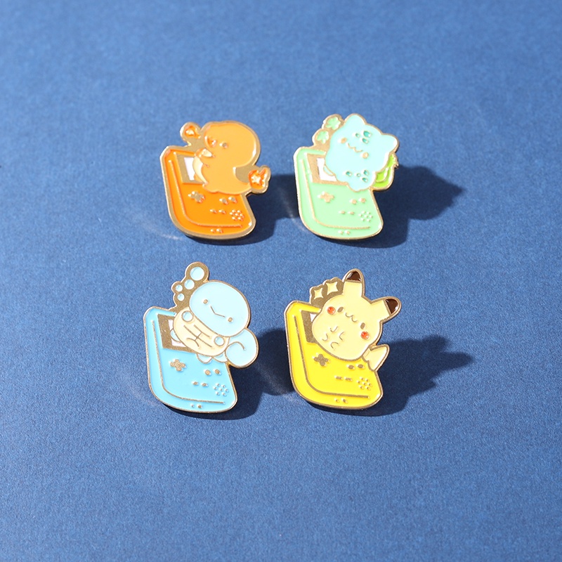 Bros Pin Enamel Desain Kartun Anime Peripherals 32 Gaya Untuk Hadiah