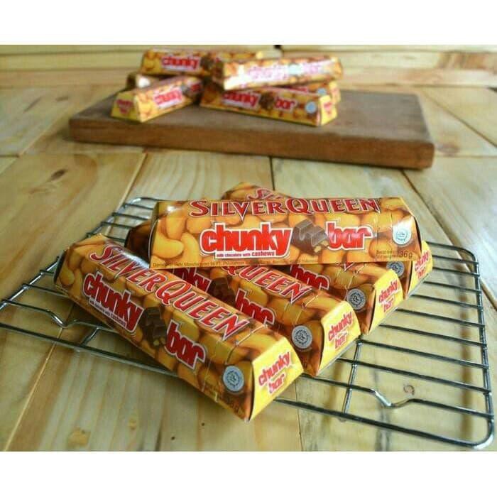 Coklat Silverqueen Chunky Bar 33gr Kotak