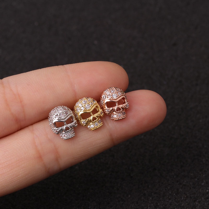 1 Pcs Korean Style Fashion Creative Owl Gecko Animal Shape Prevent Allergy Earring for Women