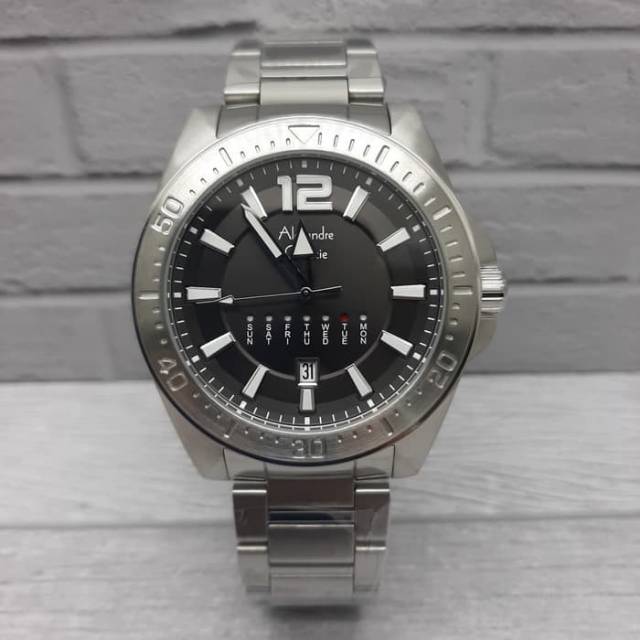 ALEXANDRE CHRISTIE PRIA AC 6534 ME ORIGINAL ( SILVER )