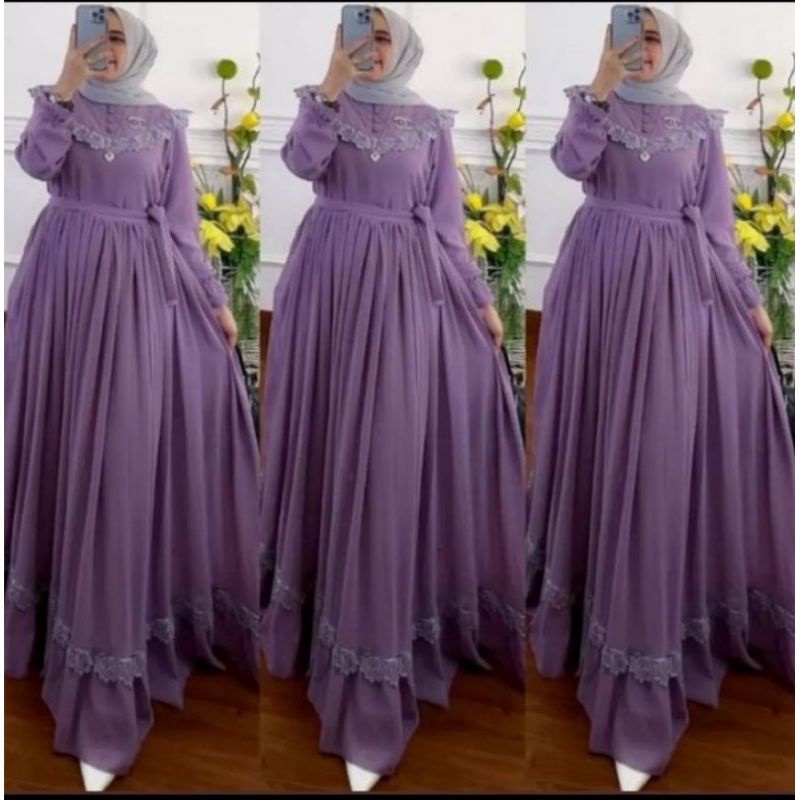 COD GAMIS RAUNA DRESS TERBARU 2022 JUMBO