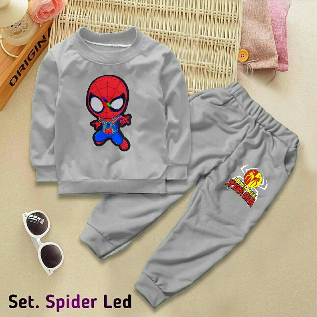 KID SPIDERLED 6Warna