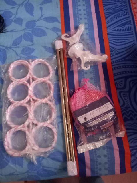 Gantungan Handuk Plastic Suction Tanpa Paku/jemuran Handuk