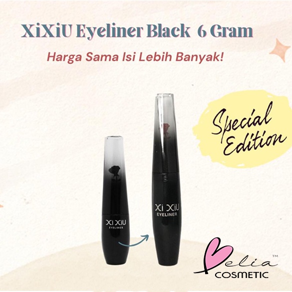 ❤ BELIA ❤ Xi Xiu  Eyeliner Black 4g 6g Limited Edition (✔️BPOM)