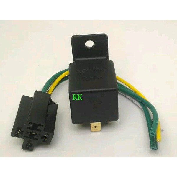 RELAY 5 KAKI 12 VOLT - RELAY KLAKSON - RELAY LAMPU - RELAY ELEKTRIK