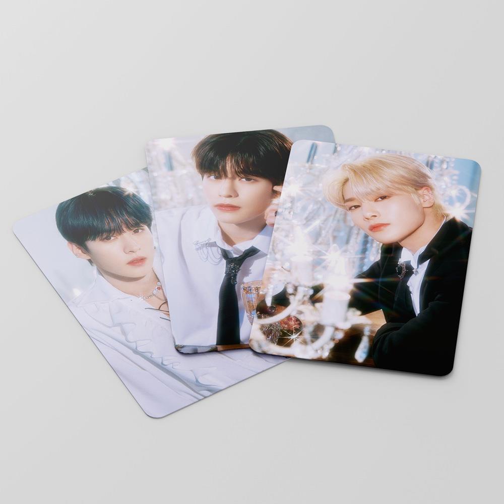 55pcs / set Kartu LOMO Foto KPOP Stray Kids Untuk Koleksi