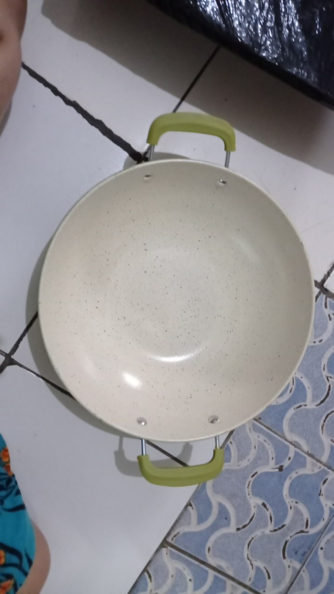 Promo... Wajan Marmer Anti Lengket Anti Lengket 32cm Tebal Berkualitas