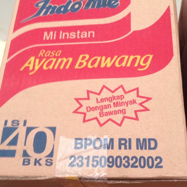 

Indomie Ayam Bawang perdus