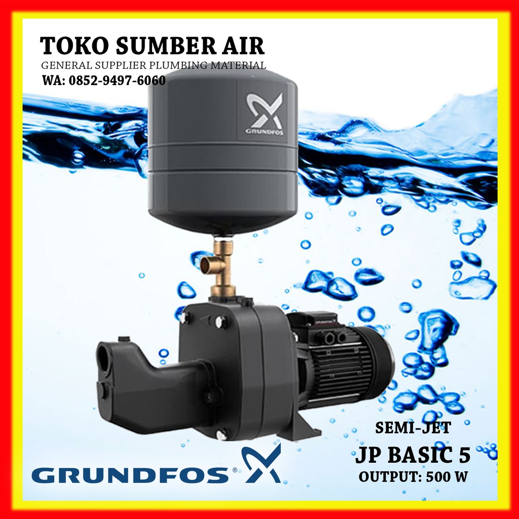 Pompa Air Grundfos JP Basic 5 - Jet Pump