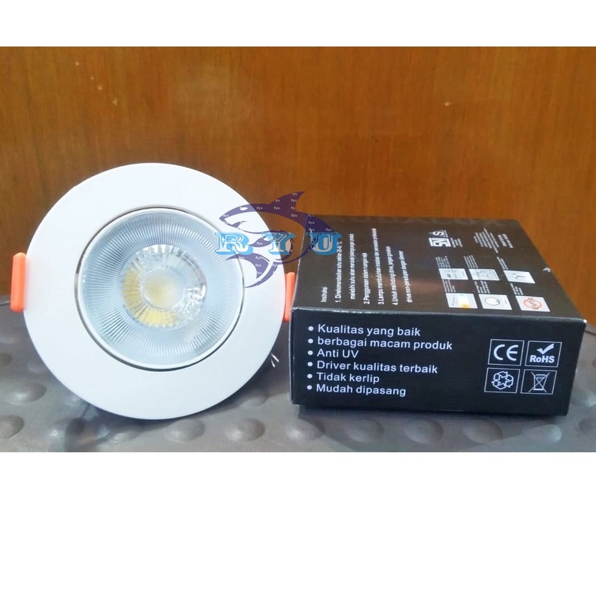 Jual Audalux Watt Inbow Lampu Plafon Downlight Led Panel Bulat Watt