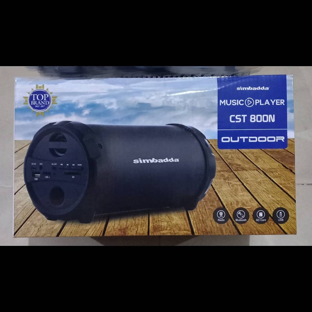 speaker simbadda portable music player cst 800n