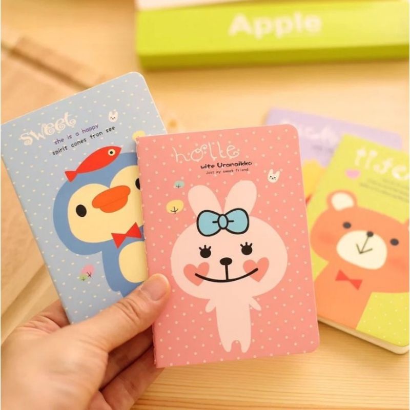 Buku Catatan Notebook Mini Lucu