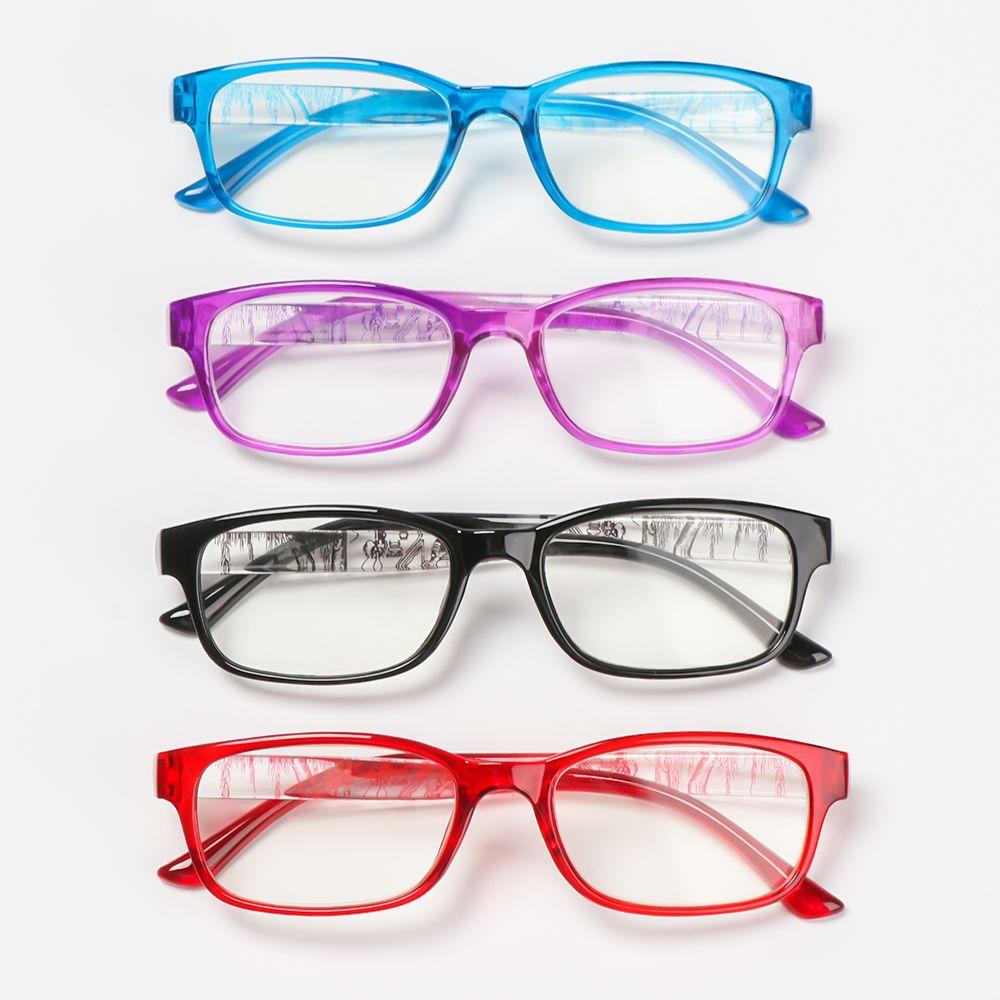 R-flower Presbyopia Eyeglasses Mengurangi Ketegangan Mata High-definition PC AC Hyperopia Eyewear