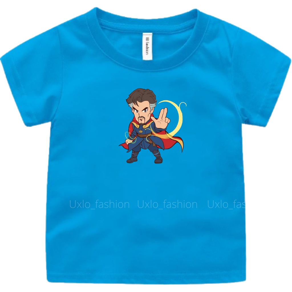 KAOS ANAK LAKI LAKI KARTUN SUPERHERO MARVEL DR STRANGE UMUR 2 SAMPAI 9 TAHUN UXLO FASHION