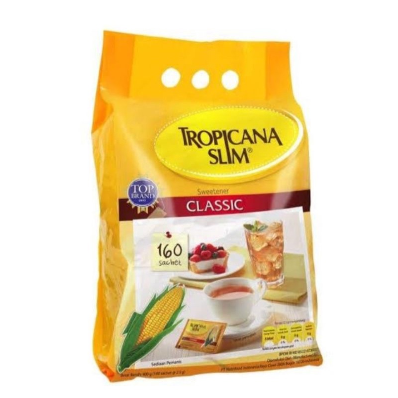 tropicana slim classic 160 sachet