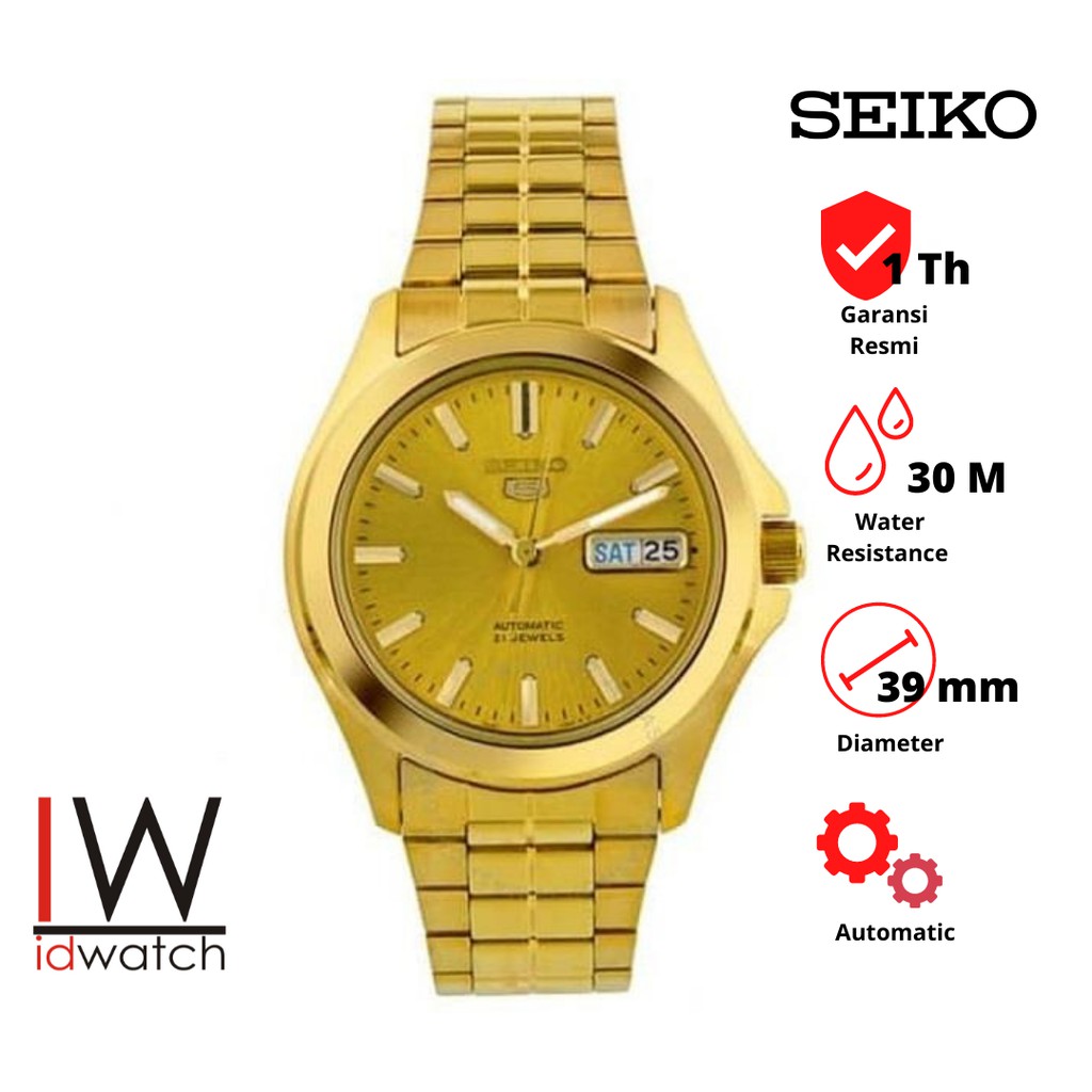 Seiko 5 SNKK98K1 Automatic Jam Tangan Pria Original SNKK98 Wanita Cowok Cewek Unisex