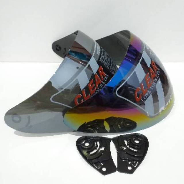 kaca visor kyt dj maru ink centro warna silver