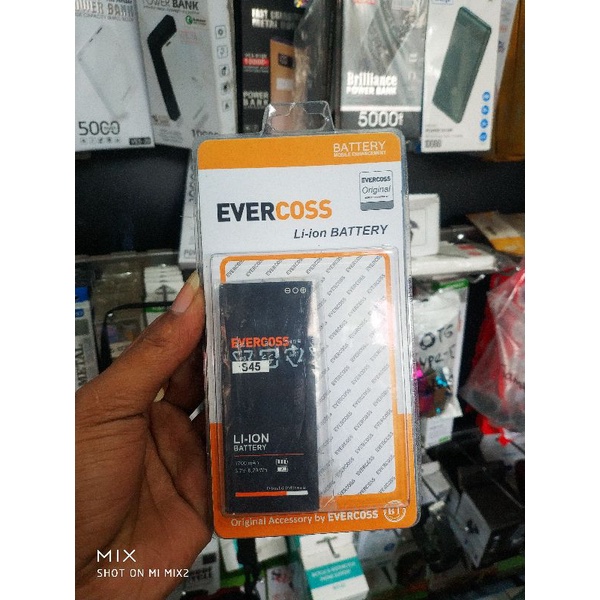 Baterai evercoss s45 ori99% BT