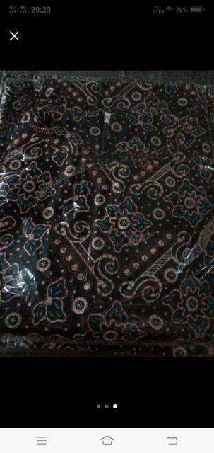 Cod. Bayar Di Tempat. Maura Couple - Sania Ruffle Batik Couple Ori Ndoro Jowi Garansi Termurah