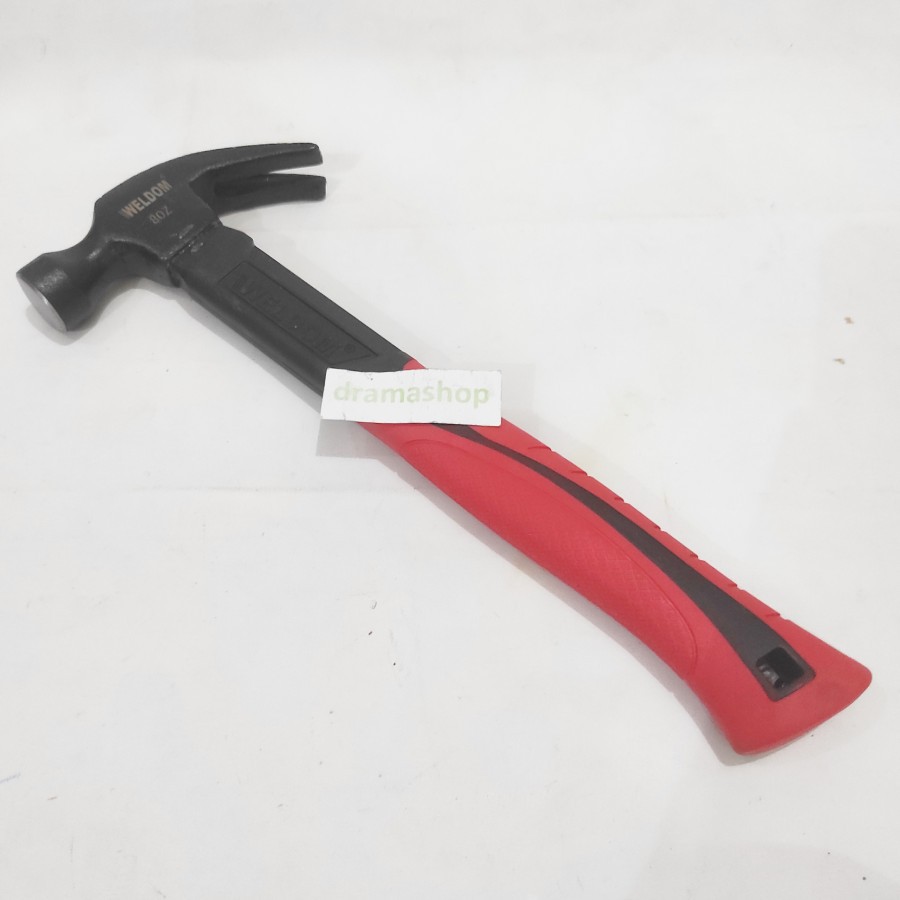 Palu Kambing Claw Hammer 8 oz 8oz Gagang Plastik Karet