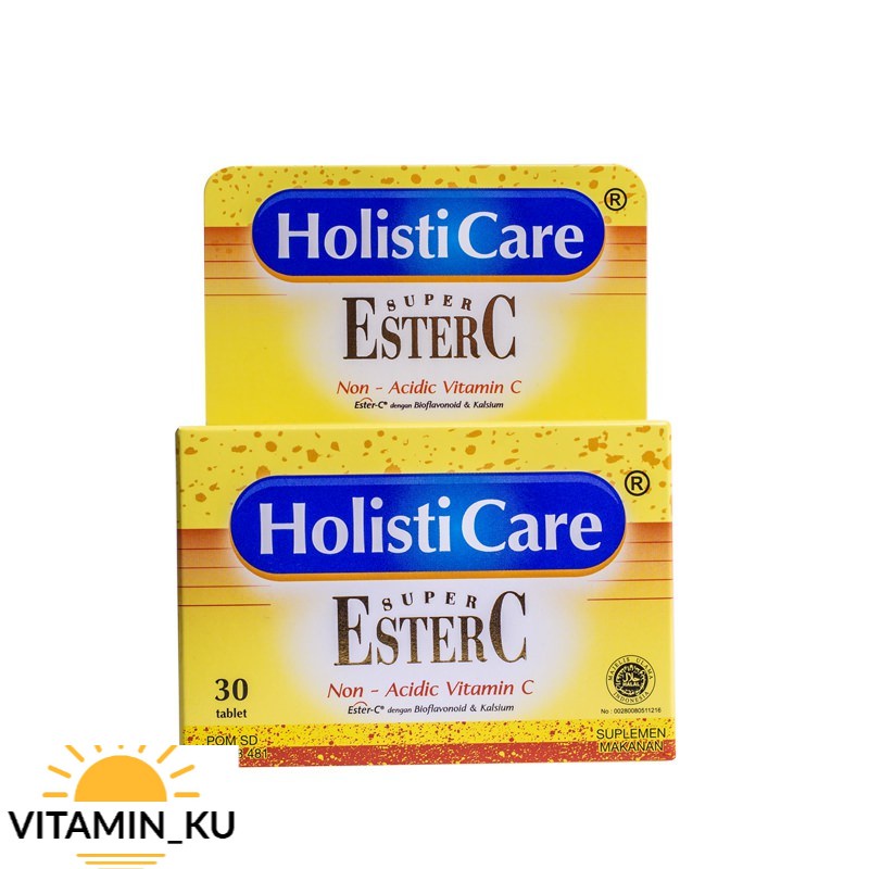 Holisticare Super Ester C 30's / Vitamin C / Daya Tahan Tubuh