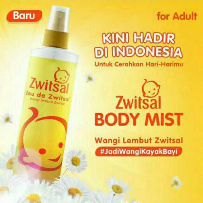 Zwitsal Eau De Zwitsal / Zwitsal Body Mist / Parfum Zwitsal