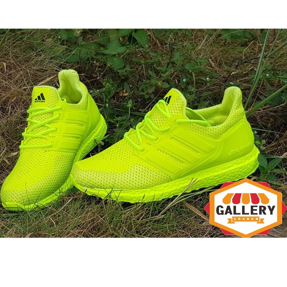 Sepatu Lari Wanita Joging Gowes Senam Zumba Sneakers Cewek Adida's Ultraboost 4.1 Greenlight I COD