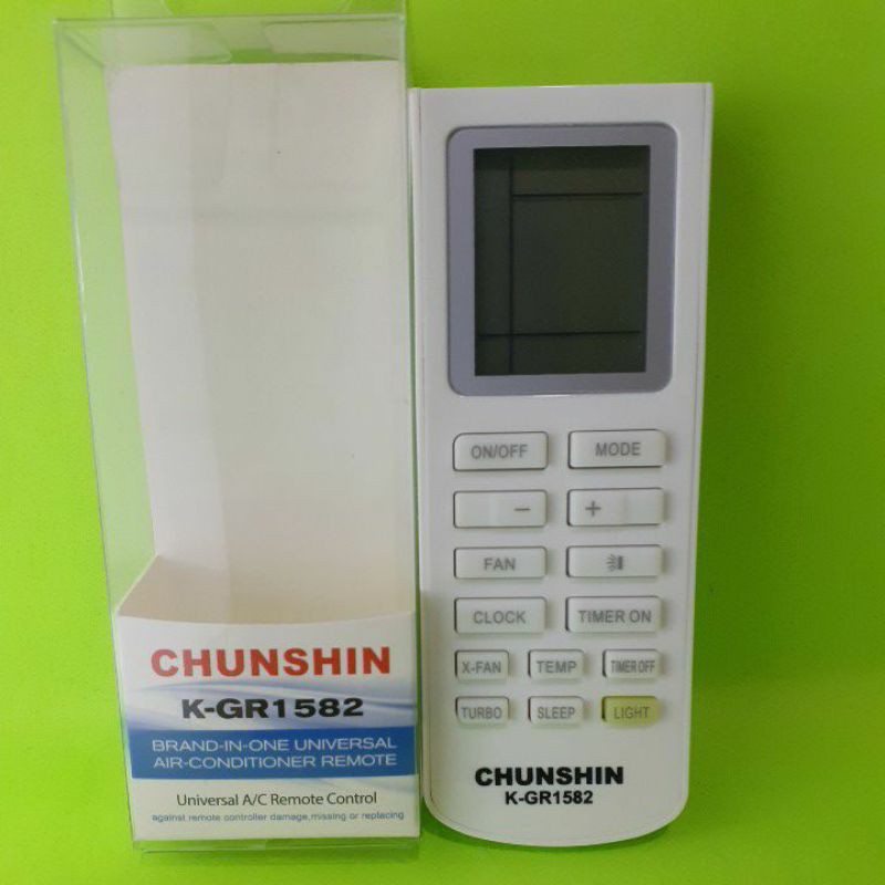 REMOT AC GREE MULTI KHUSUS UNTUK SEMUA TIPE AC GREE /CHUNGSHIN K-GR1582