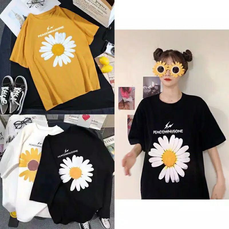 KAOS OVERSIZE SUN FLOWER XXL (LD116CM) // PEACEMINUS ONE