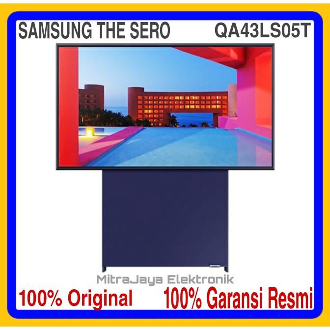 SAMSUNG THE SERO 43LS05T | QA43LS05TAK QLED 4K SMART TV GARANSI RESMI Termurah