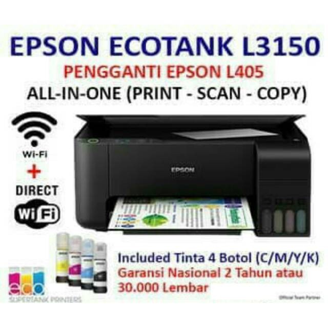 wifi printer epson l3150