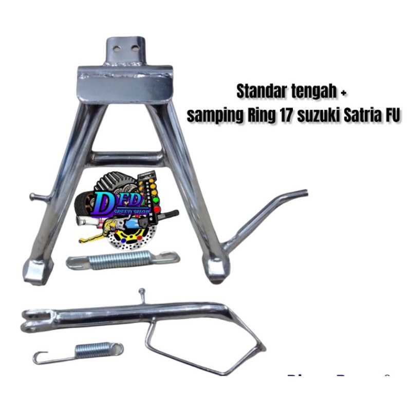 Standar tengah/jagang tengah+ samping Ring 17 suzuki Satria FU