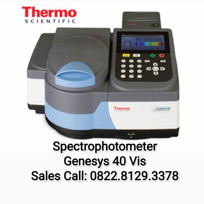 Jual Spectrophotometer Genesys 40 Vis / Genesys 40 Visible | Shopee