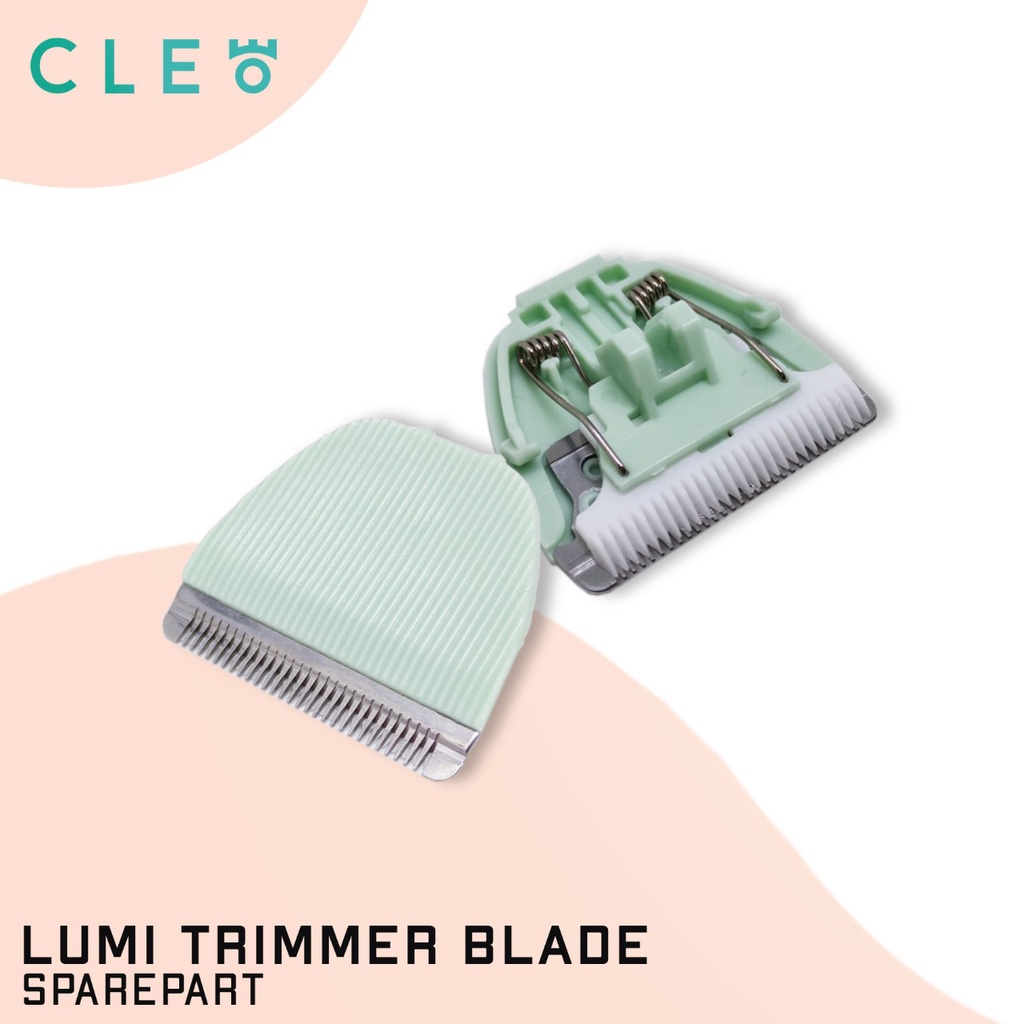 Lumi Trimmer Blade Green - Pisau cukur