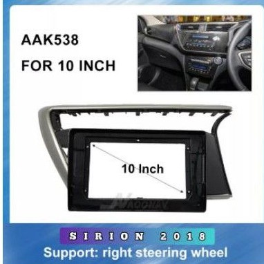 frame panel sirion myvi 2018 up 10 inchi android