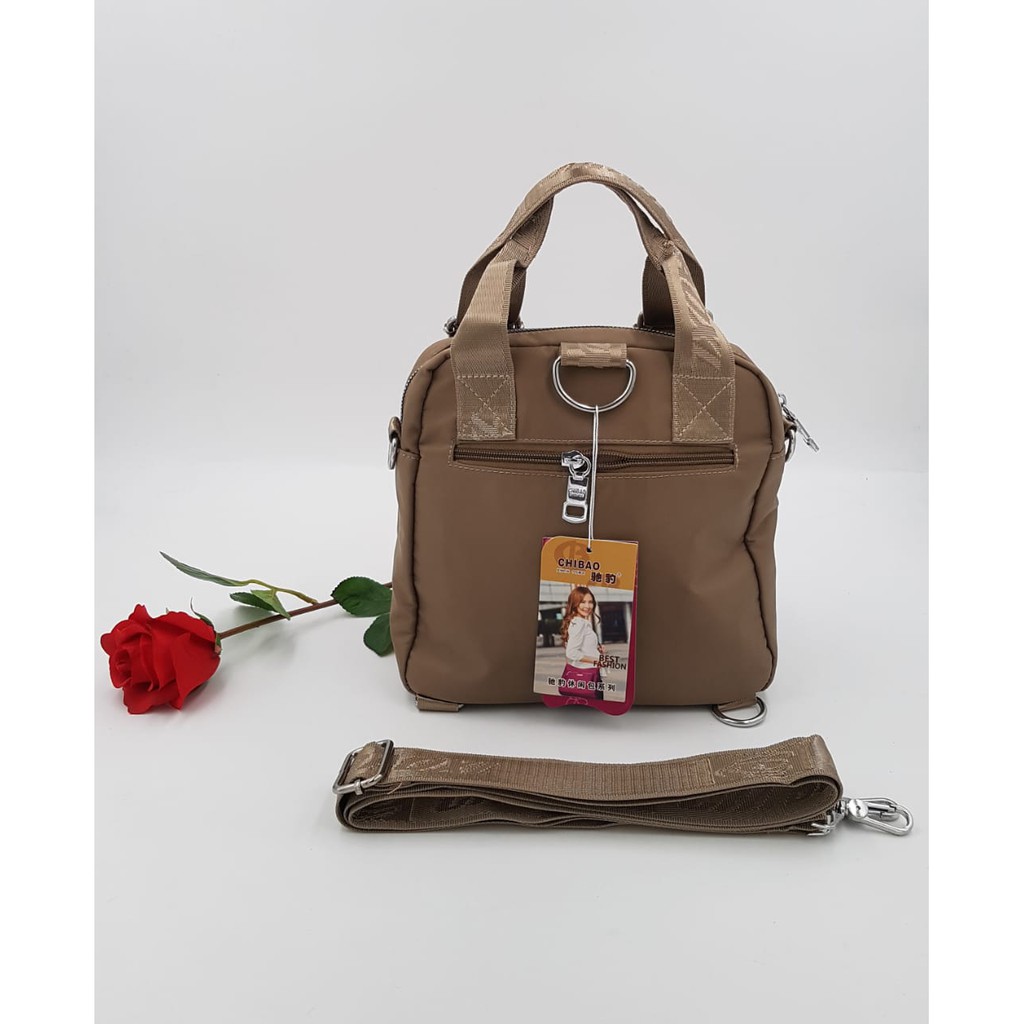 Original Tas Chibao 1813 Import 3in1 Jinjing Slempang Ransel/ Tas Chibao 1813/ Tas Slempang C
