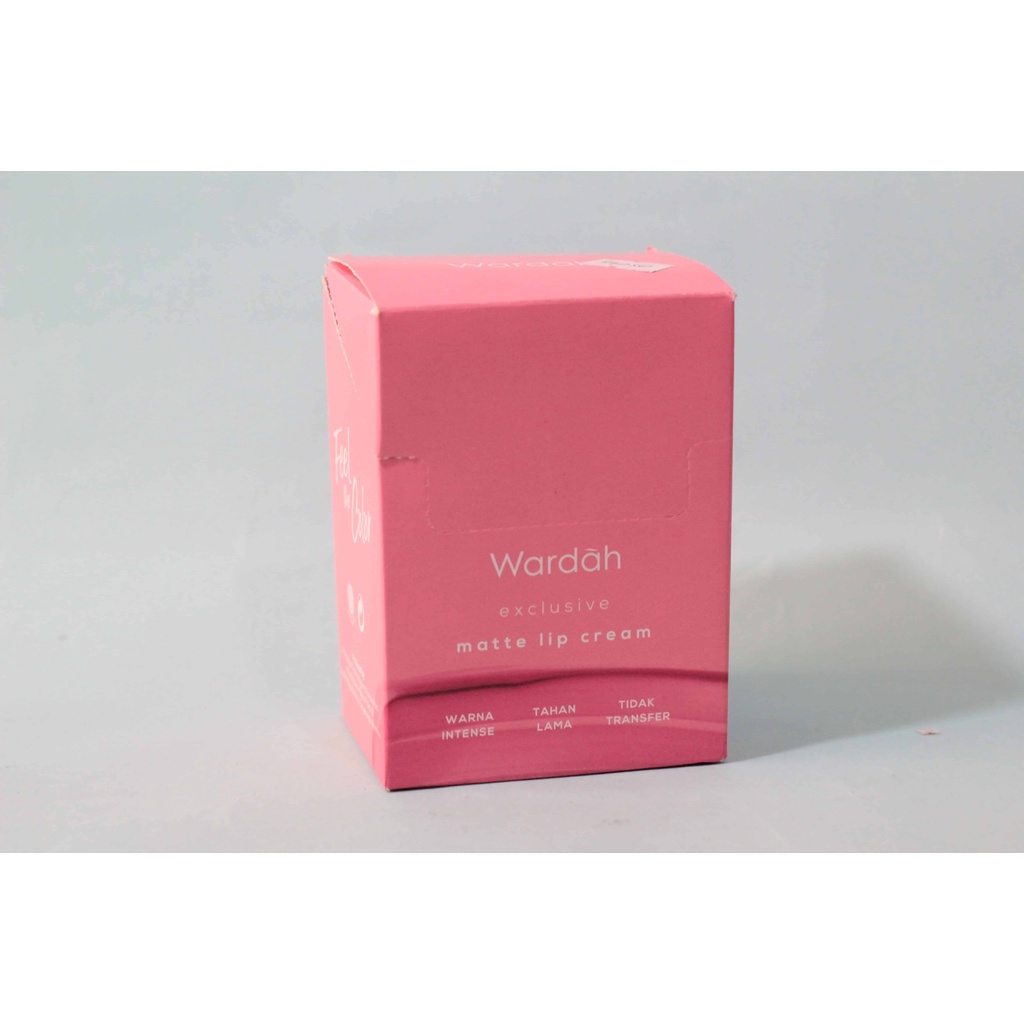 WARDAH LIPCREAM EXLUSIVE MATTE CAIR-wardah lipcream -lipcream wardah