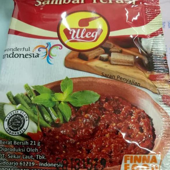 

Dijual Spesial Sambal Terasi Uleg Terlaris