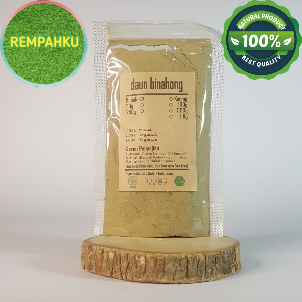 

BINAHONG BUBUK 250 GRAM - Anredera Cordifolia - MURNI - JSR - RE