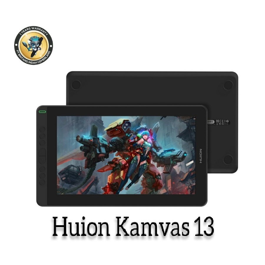 HUION Kamvas 13 Pen Display Kamvas13 Garansi Resmi Kamvas13 Murah Berkualitas