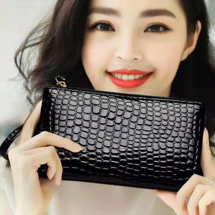 Dompet Wanita Dompet Kulit Pouch Serbaguna Dompet Pouch HP Uang