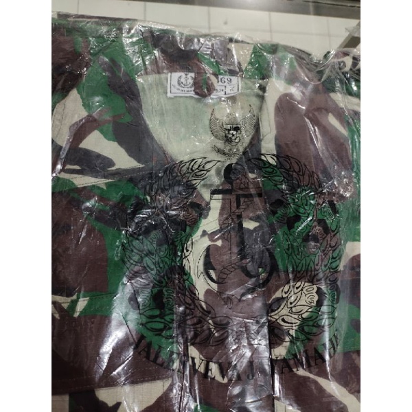 Baju PDL TNI AL Original Sritex