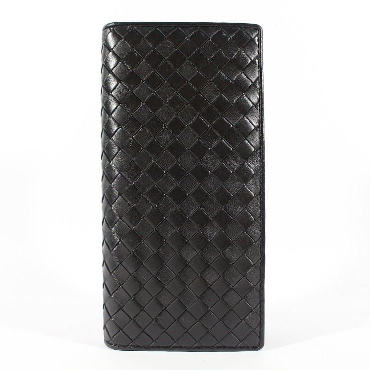 DOMPET PRIA KULIT IMPORT BRANDED - BOTTEGA VENETA 305 BLACK