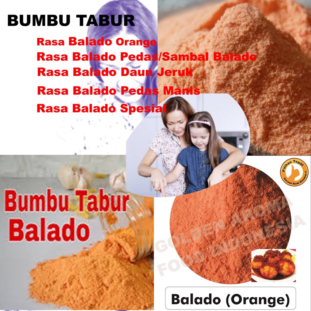 

Bumbu Tabur Balado Orange, Berat 100 Gram Packing Alumunium Foil, Halal, Food Grade, Kualitas Terjamin, Bumbu Tabur Balado Orange dengan rasa Pedas Manis Bisa Untuk Bumbub Tabur Bumbu Keripik Kentang Lidi Ayam Makaroni Jamur Tahu Penyedap Rasa Premium