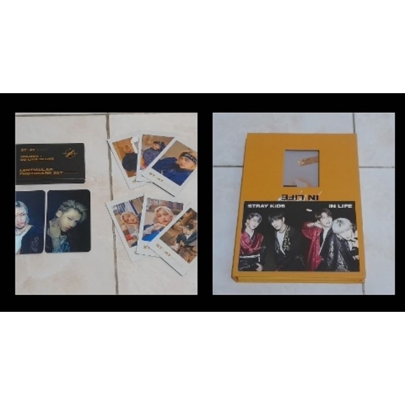 STRAY KIDS SKZ ALBUM PHOTOCARD PC POLA POLAROID IN LIFE UNLOCK LENTICULAR HYUNJIN FELIX