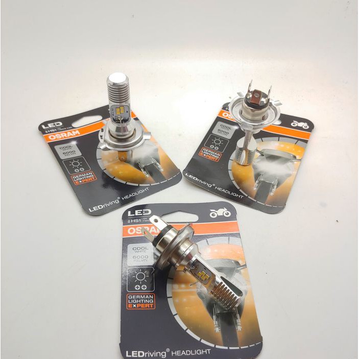 Bohlam Lampu Depan Osram Led H4 Vespa Lx Primavera Gts Sprint Lxv S Bayar di Rumah