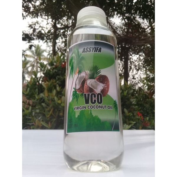 

vco 500.ml (virgin coconut oil) di jamin fres no tenik