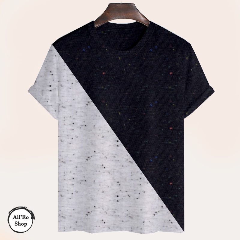 Baju Atasan Kaos Pria Kaos Pria Lengan Pendek Casual Trendy Modis Katun Galaxy Cotton Galaxy ARS